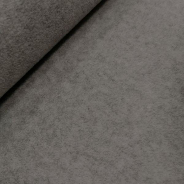 Plain Fleece Fabric  DARK GREY